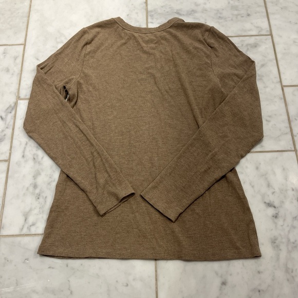 Reitmans Tan Long Sleeve Top - Picture 3 of 3